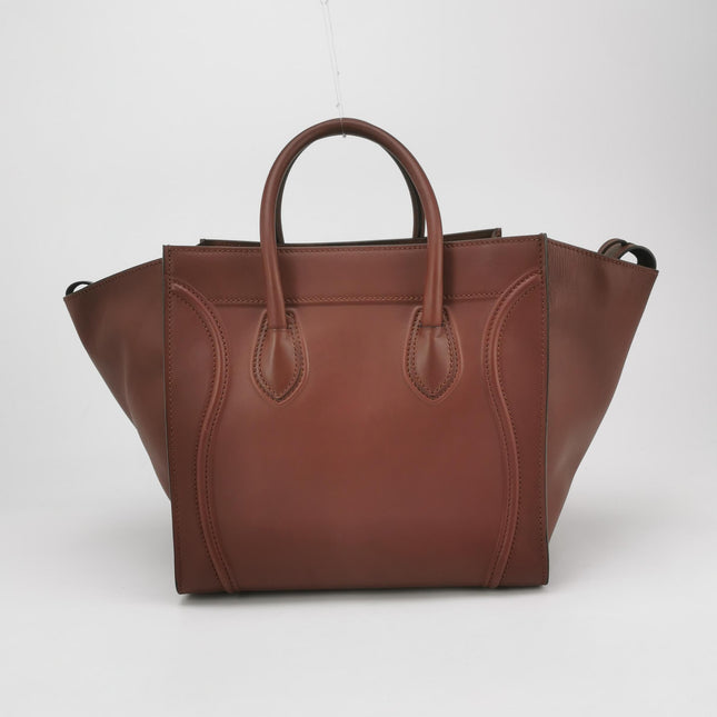 Celine Phantom Mini Burgundy Leather 30cm