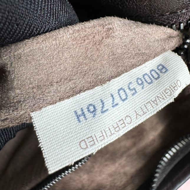 Sold Bottega Veneta Hobo Bag Large Dark Chocolate Brown Lambskin with Studs 47cm