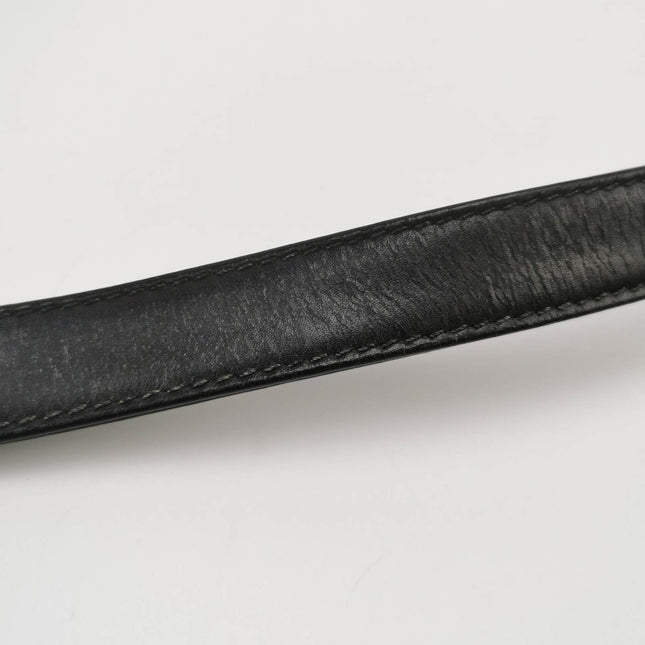 Sold Gucci Bamboo 1947 Black Leather Medium Crossbody Bag