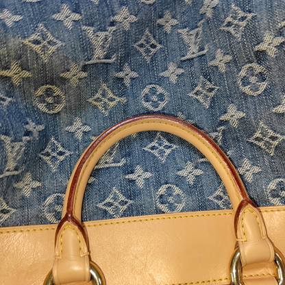 Louis Vuitton Denim Neo Speedy Boston Bag