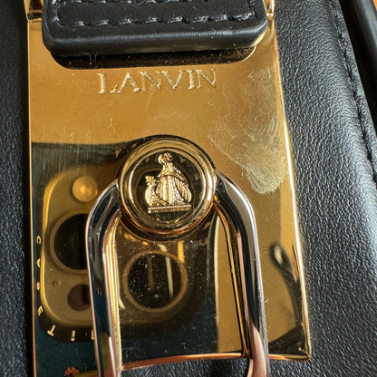 LANVIN Rateau Pencil Cat leather shoulder bag