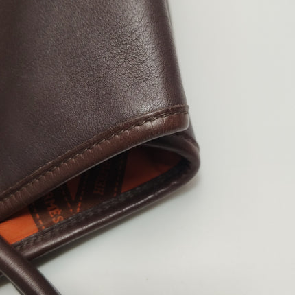 Hermes Garden Party 30 Swift Leather Chocolate Brown 47 Tote