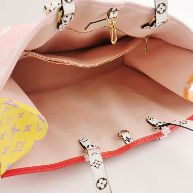 Sold Louis Vuitton OnTheGo Multicolor Monogram Giant Canvas GM Tote Bag