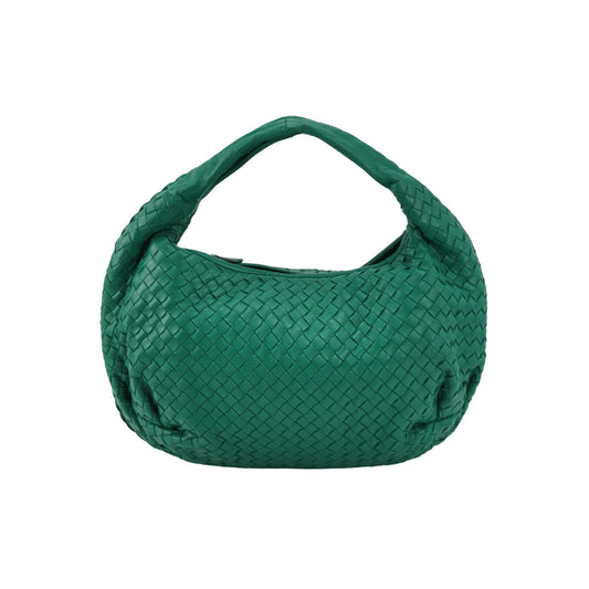 Bottega Veneta Belly Hobo Intrecciato Green Nappa Leather Small-Luxbags