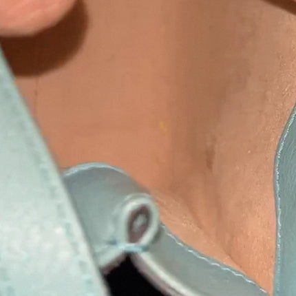 Gucci Diana Mini Blue Leather Bag Bamboo Handle with Strap