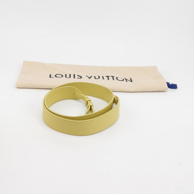 Louis Vuitton Capucines Mini Yellow Leather Crossbody Bag