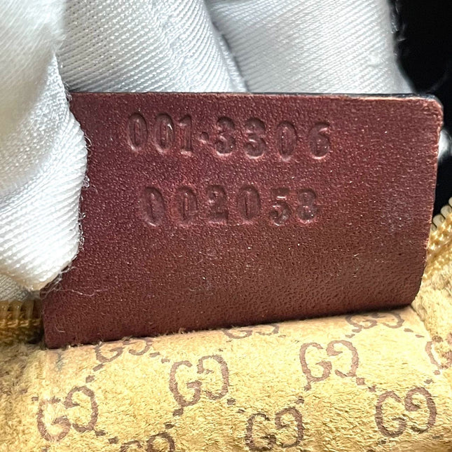 Gucci Jackie Vintage Medium Burgundy Leather Silver Hardware