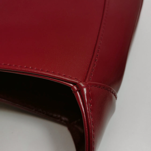 Gucci Jackie 1961 Red Burgundy Leather Bag Small Shoulder Bag