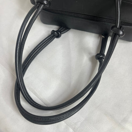 Chanel Cambon Multi-pocket Ligne Reporter Bag Medium Black Calfskin Leather