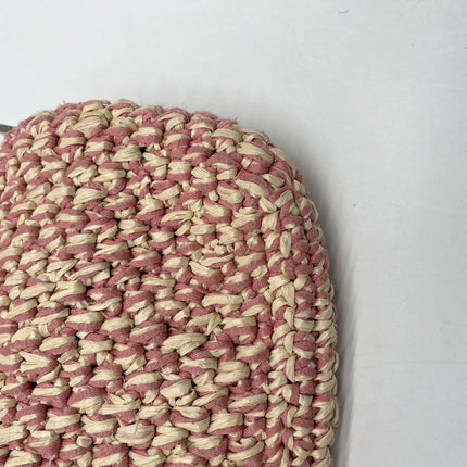 Sold Fendi Baguette Raffia Straw Multicolor Shoulder Bag