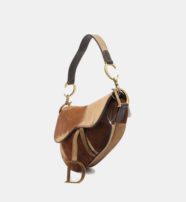 Sold Dior Saddle Vintage Brown Suede Medium