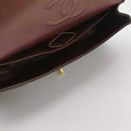 Chanel Classic Flap Medium Black Caviar Leather Gold Hardware, 2014