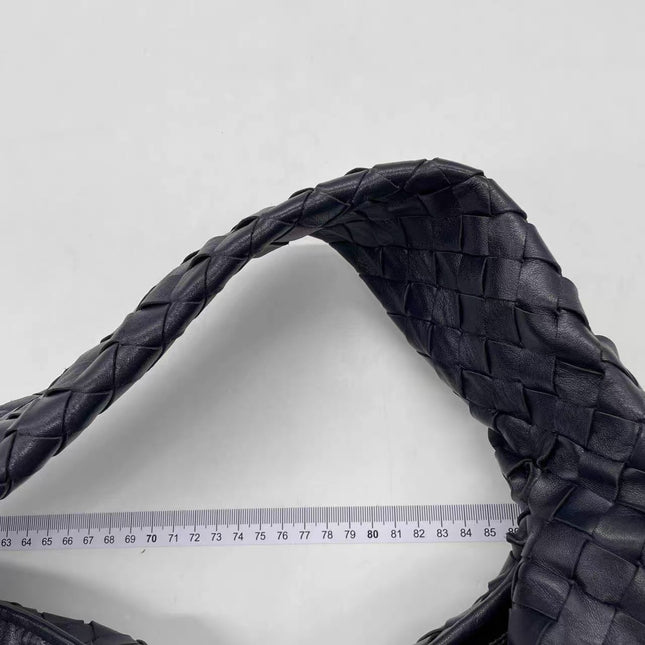 Bottega Veneta Hop Large Leather Navy Hobo Bag 55cm