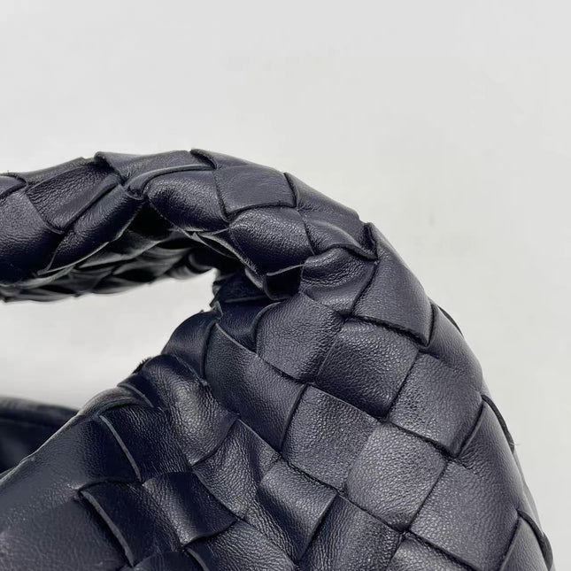 Bottega Veneta Hop Large Leather Navy Hobo Bag 55cm