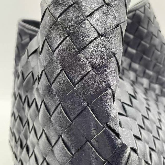 Bottega Veneta Hop Large Leather Navy Hobo Bag 55cm