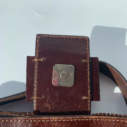 Sold FENDI Baguette chocolate brown beads excellent condition
