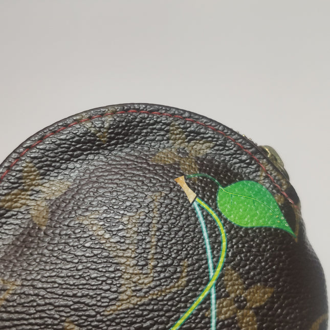 Louis Vuitton x Takashi Murakami Cherry on Monogram Coin Purse