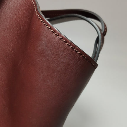Celine Phantom Mini Burgundy Leather 30cm