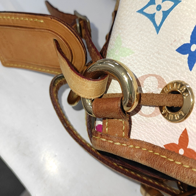 Louis Vuitton x Takashi Murakami Néonoé Medium White Multicolor