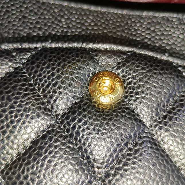 Chanel Classic Flap Medium Black Caviar Leather