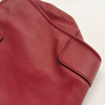 Sold Loewe Amazona 36 Large in Red Leather and Gold-tone Hardware