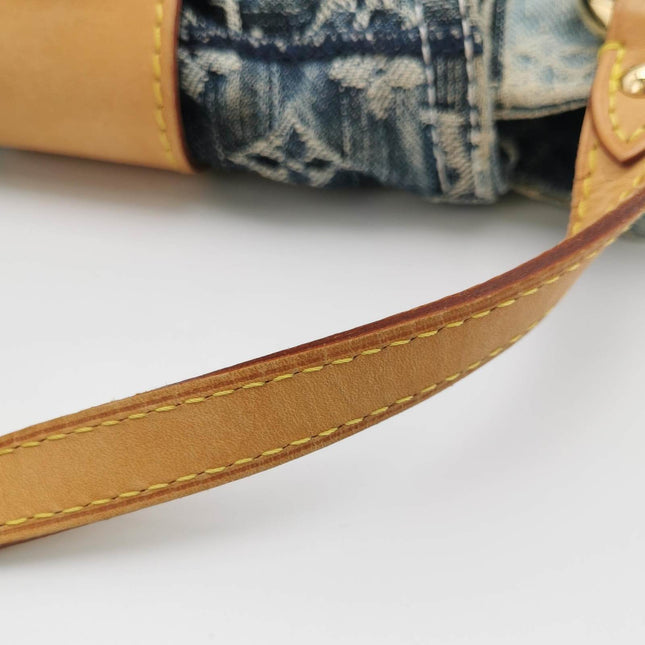 Louis Vuitton Postie Patchwork Monogram Denim Blue Messenger Bag