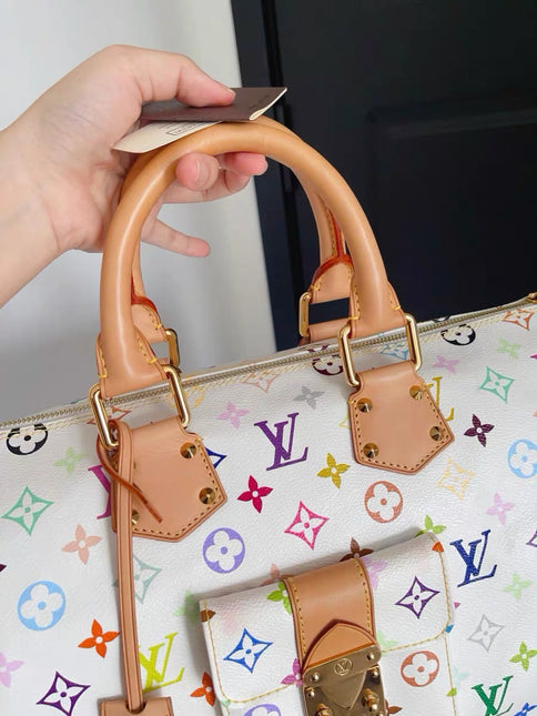 Louis Vuitton x Takashi Murakami Speedy 40 White Multicolor