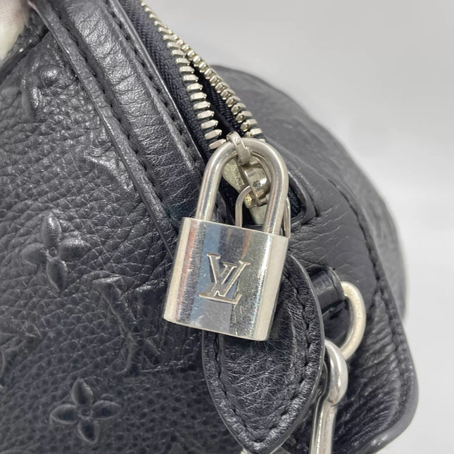 Louis Vuitton Neo Papillon Revelation GM Black Leather Shoulder Bag
