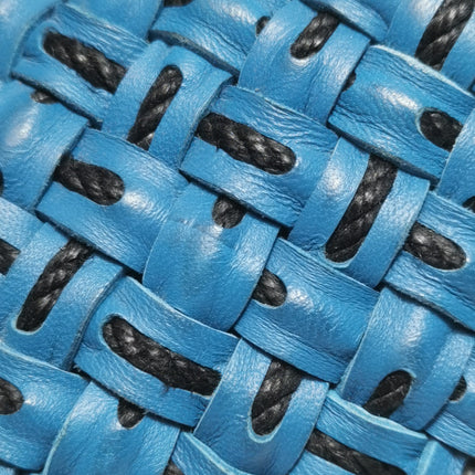 Bottega Veneta Cabat Tote Intreccio Leather Navy and Black 42cm