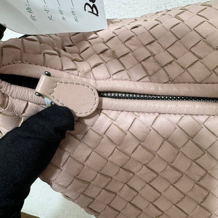 Bottega Veneta Belly Hobo Intrecciato Light Cherry Blossom Pink Nappa Leather Medium 40cm