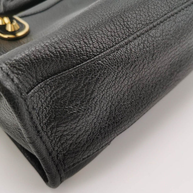 Sold Balenciaga City Bag Black with Gold hardware Mini Crossbody Bag