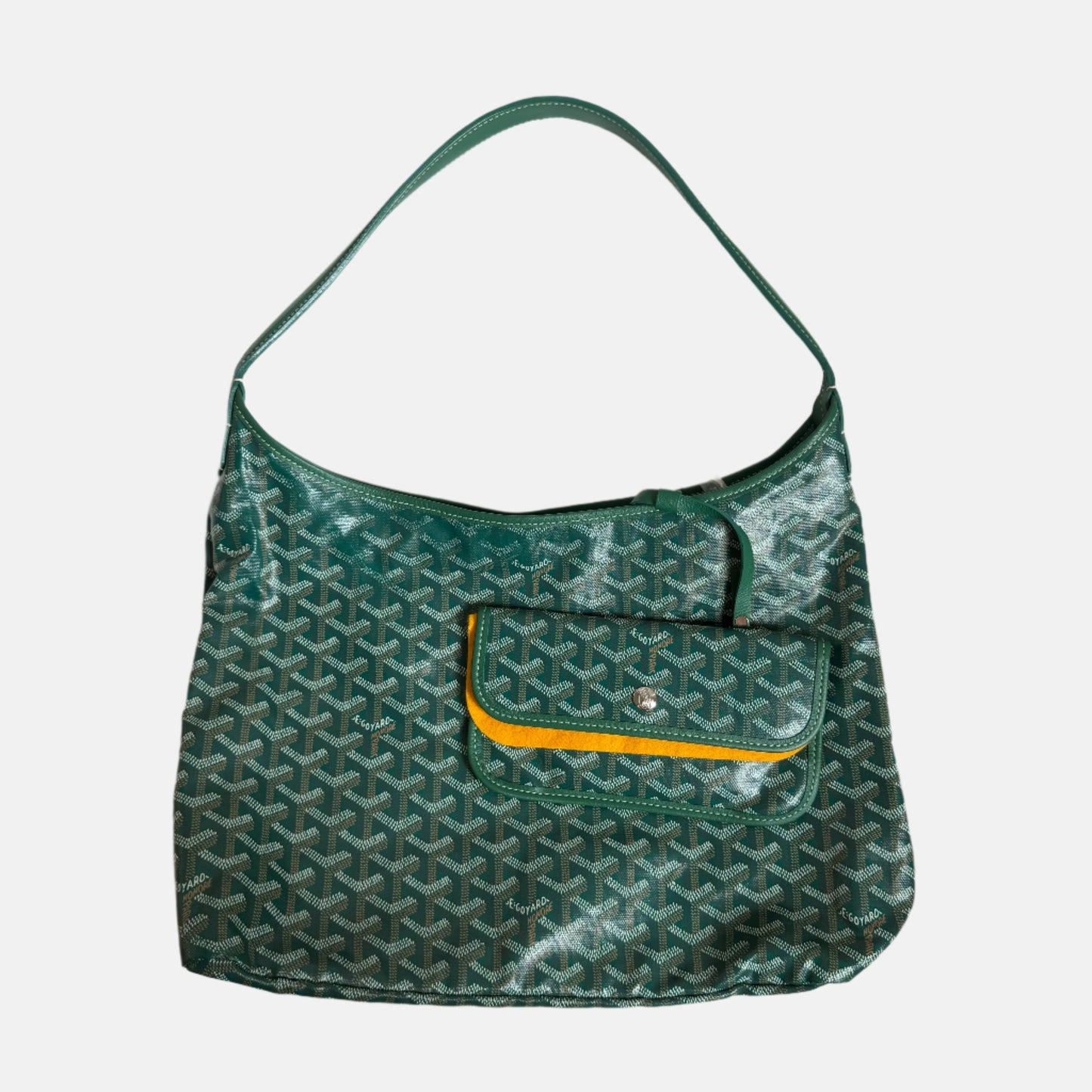 Goyard Bohème Hobo Shoulder Bag Green-Luxbags