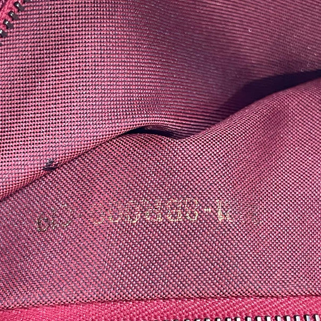 FENDI Baguette Vintage Red Corduroy Shoulder Bag