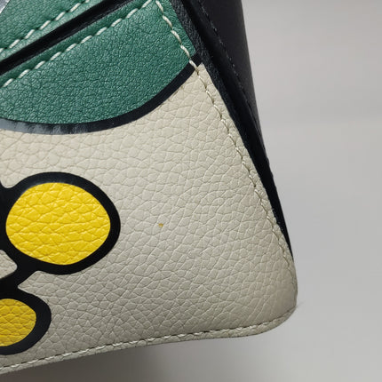 Loewe Puzzle Small Beige Herbarium Holiday Collection Calfskin Leather Crossbody Bag