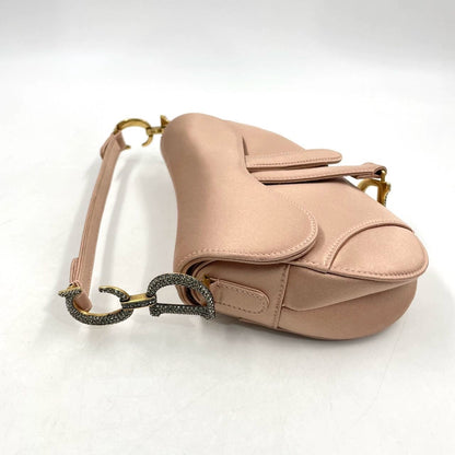 Sold Dior Saddle Mini Silk Pink with crystals