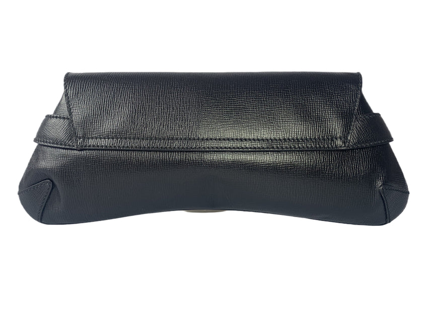 Sold Gucci Horsebit 1955 Chain Shoulder bag Large Black Leather