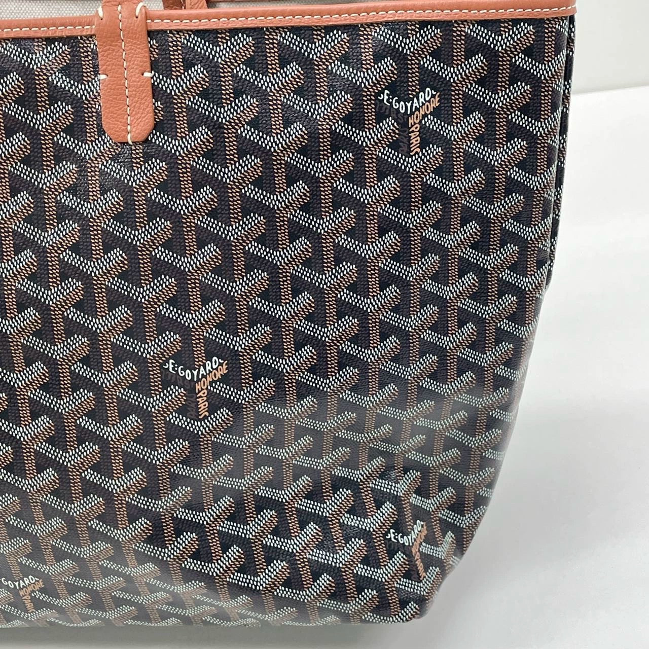 Goyard Saint Louis PM Tote Medium Brown Never Worn