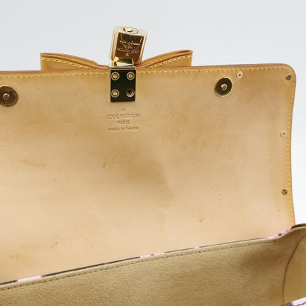 Louis Vuitton x Takashi Murakami Papillon 28 Cherry Blossom Monogram Handbag