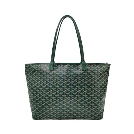 Goyard Artois Tote GM Large Green With Zipper-Luxbags
