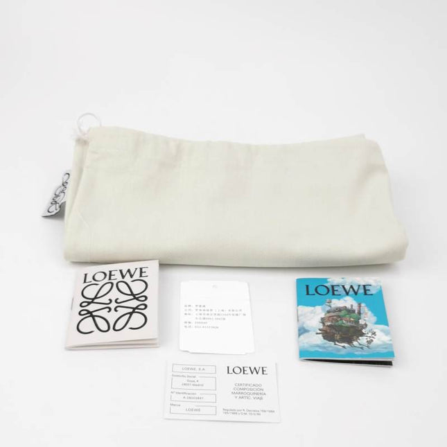Loewe x Howl's Moving Castle Studio Ghibli Collection Puzzle Calcifer Small Tan Caramel