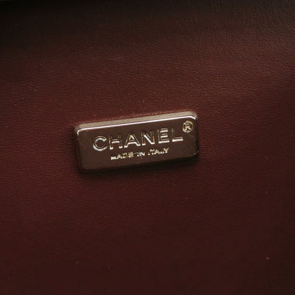 Chanel Coco in Ritz Key Card Minaudiere Limited Edition Cream White Lambskin Clutch Gold Hardware