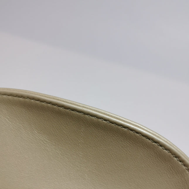 Lady Dior Mini Gold Calfskin Leather with Crystals Gold Hardware 2020