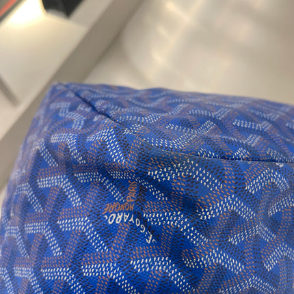 Sold Goyard Saint Louis PM Tote Medium Blue