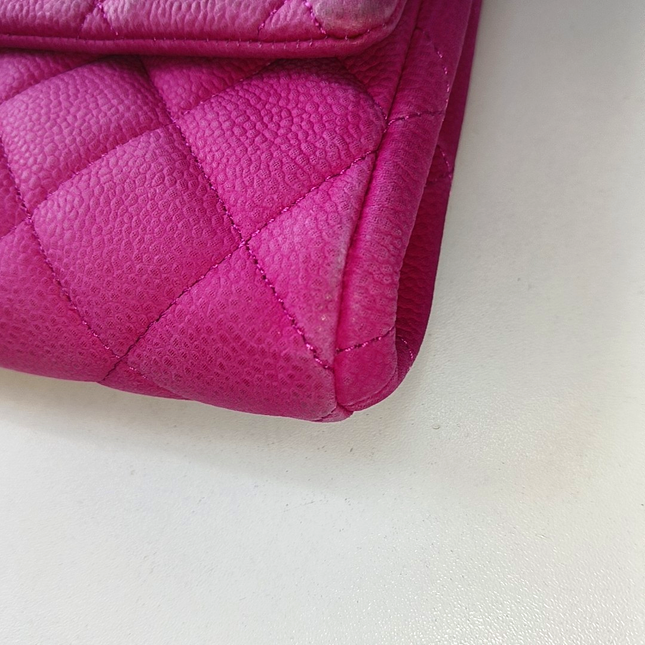 Chanel Envelope Clutch with Chains Pink Caviar Leather, 2013-2014