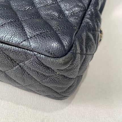 Chanel Paris Limited Medium Black Caviar Leather Gold Hardware 2015-16