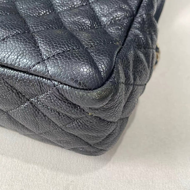 Chanel Paris Limited Medium Black Caviar Leather Gold Hardware 2015-16