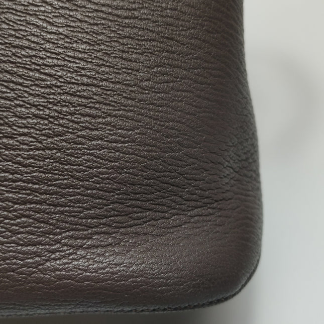 Loewe Puzzle Small Leather Dark Chocolate Brown Crossbody Bag New Design