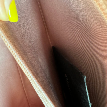 Chanel Classic Flap Medium Happy Stitch Pink Leather with Contrast White Trim