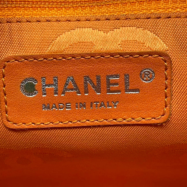 Chanel Cambon Multi-pocket Ligne Reporter Bag Medium Dark Brown Calfskin Leather