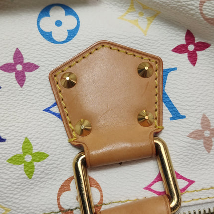 Louis Vuitton x Takashi Murakami Speedy 40 White Multicolor